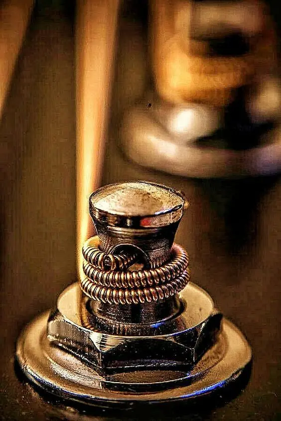 Detalle del conector de un instrumento