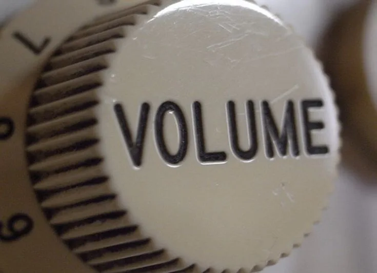 Control de volumen de un instrumento